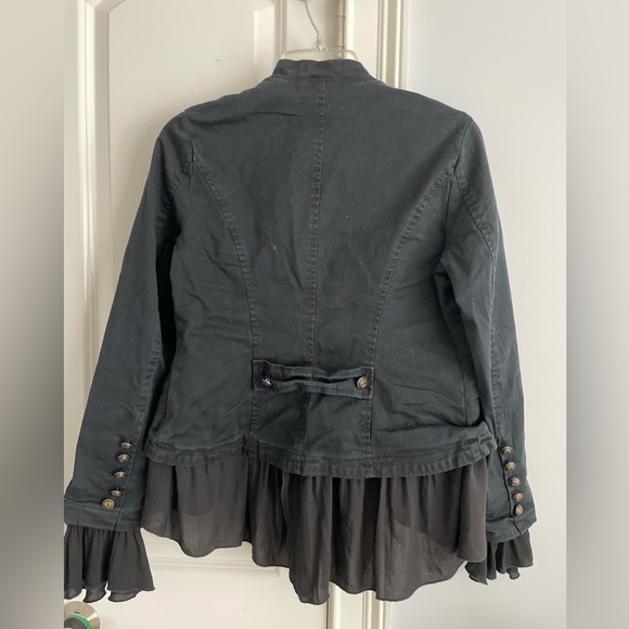 Black Free People coat size XS - Picture 2 of 2